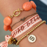 Pulsera pastilla naranja